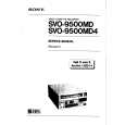 SONY SVO9500MD TEIL 2 Service Manual cover photo