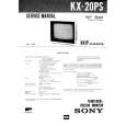 SONY KX20PS2 Service Manual cover photo