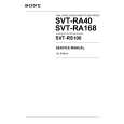 SONY SVTRA168 Service Manual cover photo