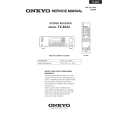 ONKYO TX-8222 Service Manual cover photo