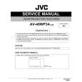 JVC AV48WP34/AHA Service Manual cover photo