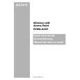 SONY PCWA-A320 VAIO Owner's Manual cover photo
