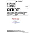 PIONEER XRHT88 Service Manual cover photo