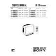 SONY KVX2501D Service Manual cover photo