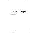 SONY MDP-500 Owner's Manual cover photo