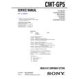 SONY CMTGP5 Service Manual cover photo
