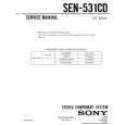 SONY SEN-531CD Service Manual cover photo
