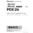 PIONEER PDX-Z9/WYVSXJ5 Service Manual cover photo