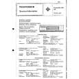 TELEFUNKEN CONCERTINO 201 Service Manual cover photo