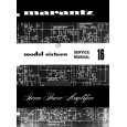 MARANTZ 16 SIXTEEN Service Manual cover photo