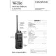 KENWOOD TK280 Service Manual cover photo