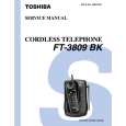 TOSHIBA FT3809BK Service Manual cover photo
