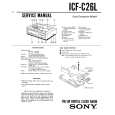 SONY ICF-C26L Service Manual cover photo
