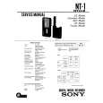 SONY NT1 Service Manual cover photo