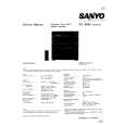 SANYO DCX900 Service Manual cover photo