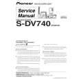PIONEER S-DV740/XTW/UC Service Manual cover photo