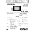 SONY KVC2921A Service Manual cover photo