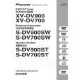 PIONEER XV-DV700 Owner's Manual cover photo
