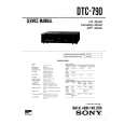 SONY DTC790 Service Manual cover photo