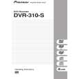 PIONEER DVR-310-S/RLXU Owner's Manual cover photo