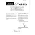 PIONEER CT-223 Owner's Manual cover photo