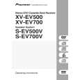 PIONEER XV-EV500/DDXJ/RB Owner's Manual cover photo