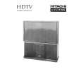 HITACHI 61HDX98B Owner's Manual cover photo