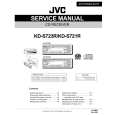 JVC KDS721R Service Manual cover photo
