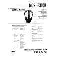SONY MDRIF310K Service Manual cover photo