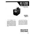 SONY KV5200 Service Manual cover photo