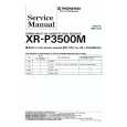 PIONEER XRP3500M Service Manual cover photo