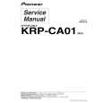 PIONEER KRP-CA01/WL5 Service Manual cover photo