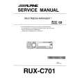ALPINE PXAH700 Service Manual cover photo