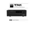 NAD T741 Owner's Manual cover photo