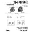 SONY XS-MP61 Service Manual cover photo
