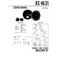 SONY XSHL31 Service Manual cover photo