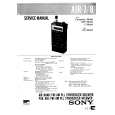 SONY AIR-7 Service Manual cover photo
