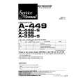 PIONEER A339/S Service Manual cover photo