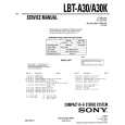 SONY LBT-A30 Service Manual cover photo