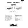 ONKYO T405X Service Manual cover photo