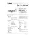 CLARION ARX9470R Service Manual cover photo