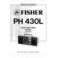 FISHER PH430L Service Manual cover photo