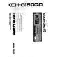 PIONEER KEH8150QR Owner's Manual cover photo