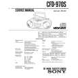 SONY CFD-970S Service Manual cover photo