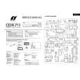 SANSUI CD-X711 Service Manual cover photo