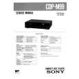 SONY CDPM99 Service Manual cover photo