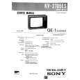 SONY KV2705 Service Manual cover photo
