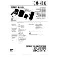 SONY CMH1K Service Manual cover photo