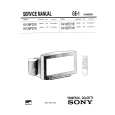 SONY KV28FDK/E Service Manual cover photo