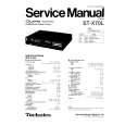 TECHNICS STX70L Service Manual cover photo